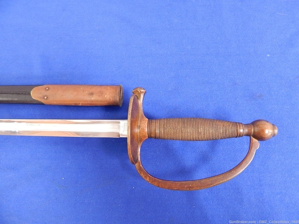 Civil War 1864 NCO Sword with Scabbard-img-5