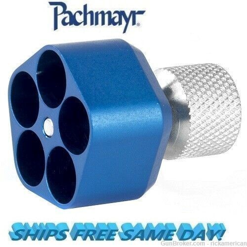 Pachmayr Speedloader For S&W J Frame,38 Spl/357 Mag, Blue,5 Rnd NEW! #02650-img-0