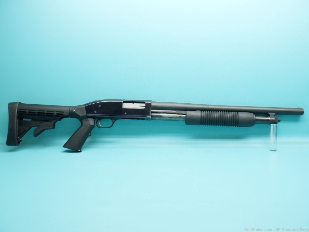 New Haven (Mossberg) 600AST 12ga 3" 18.5"bbl Shotgun W/ ATI Stock-img-0