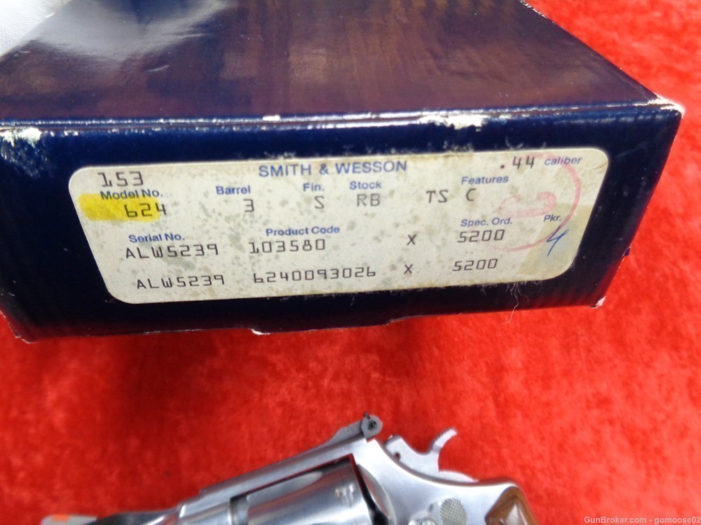S&W Model 624 44 Special Lew Horton Combat Limited Edition 3" Box WE TRADE-img-24