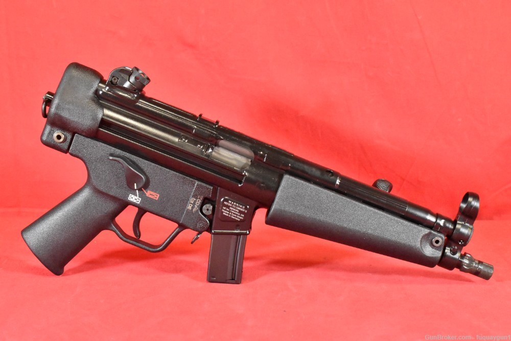 HK SP5 9mm 10rd 8.8" Tri Lug Threaded Barrel H&K-SP5-img-3