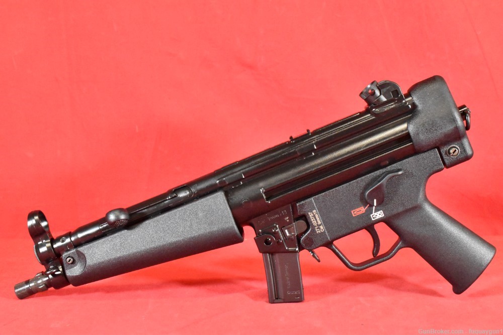 HK SP5 9mm 10rd 8.8" Tri Lug Threaded Barrel H&K-SP5-img-2