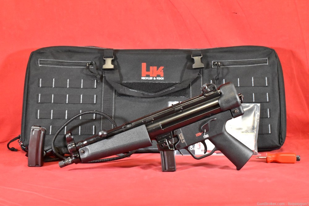 HK SP5 9mm 10rd 8.8" Tri Lug Threaded Barrel H&K-SP5-img-1