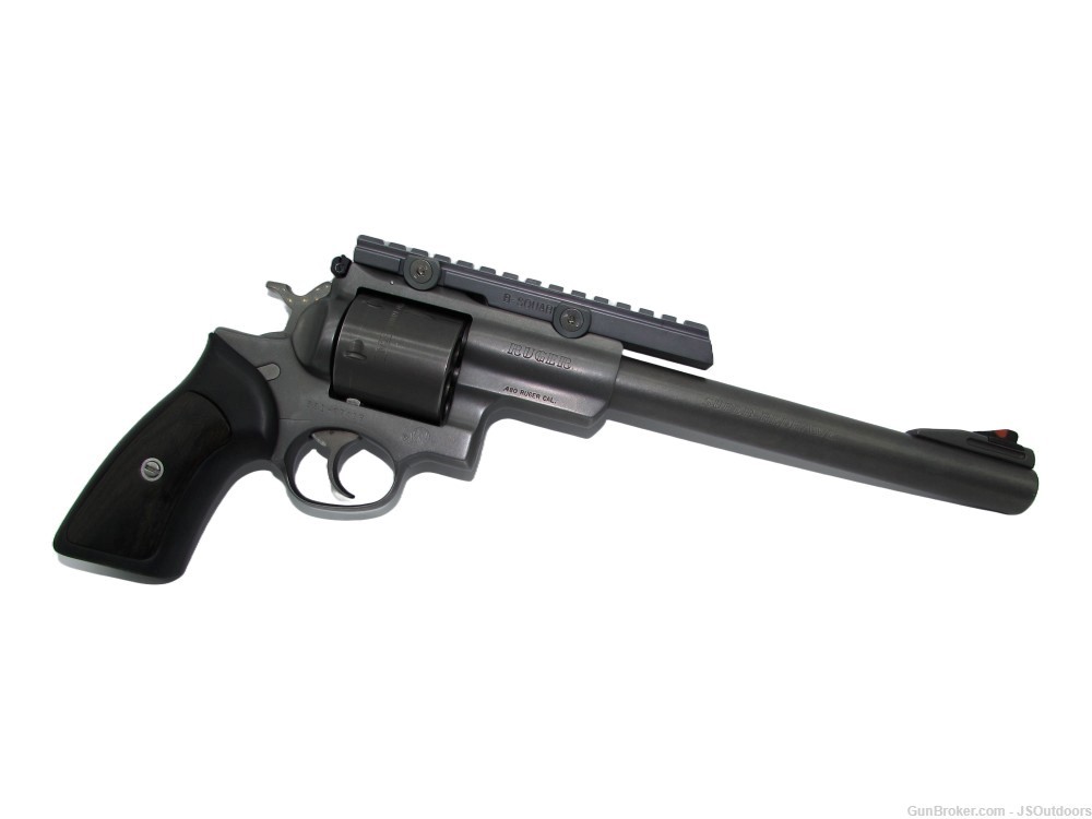 This is a USED Ruger Super Redhawk .480 6 Round Revolver-img-1