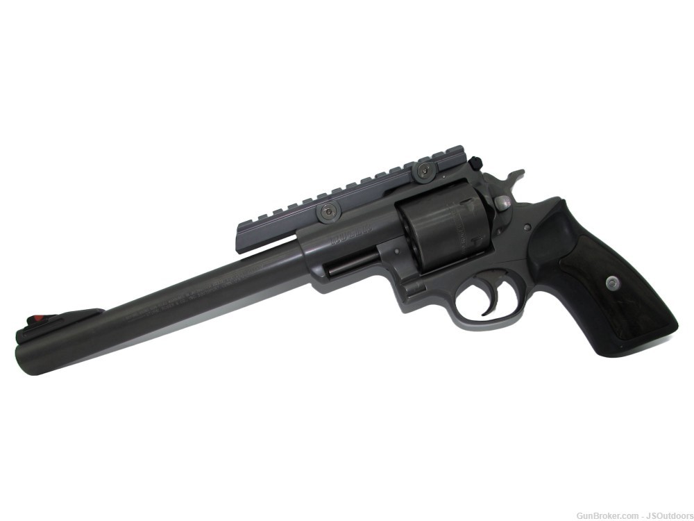This is a USED Ruger Super Redhawk .480 6 Round Revolver-img-0