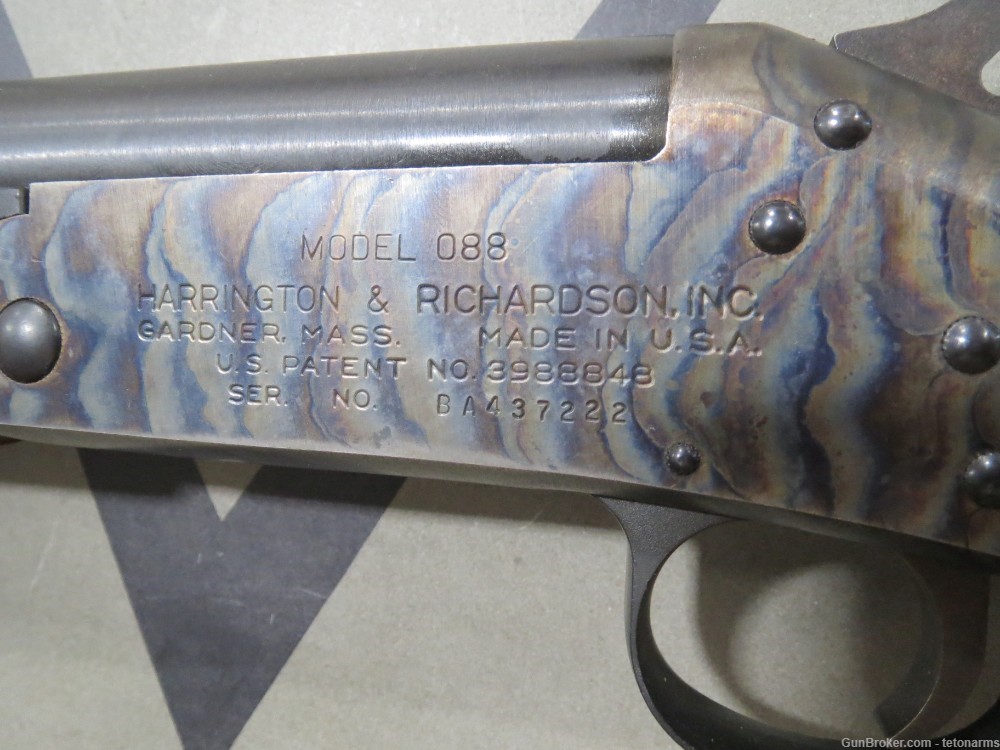 H&R model 088 single shot, 20ga, 26-inch barrel full choke, used-img-8