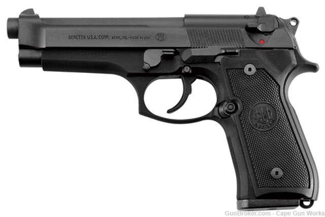 Beretta 92FS 9MM 3-DOT SIGHTS 2-10RD Mags-img-0