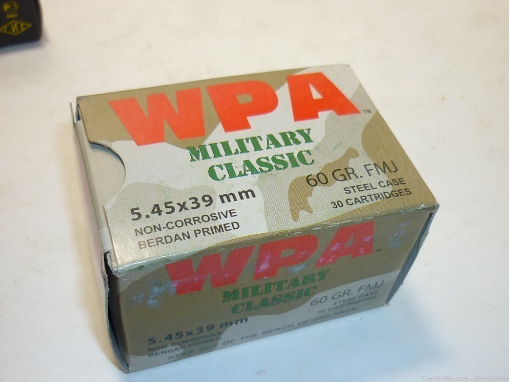 50rd - VARIETY LOT 3 - 5.45x39 - Golden Tiger and WPA - AK74 5.45-img-1