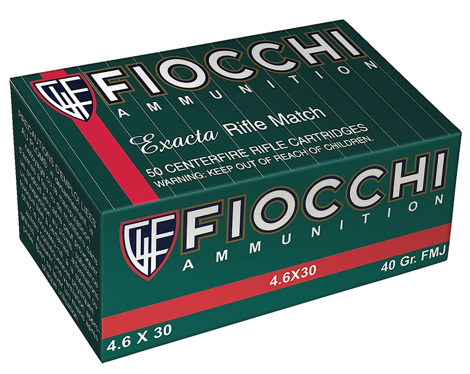 Fiocchi Training Dynamics 4.6x30mm H&K 40 gr Full Metal Jacket (FMJ) 50 Bx-img-0