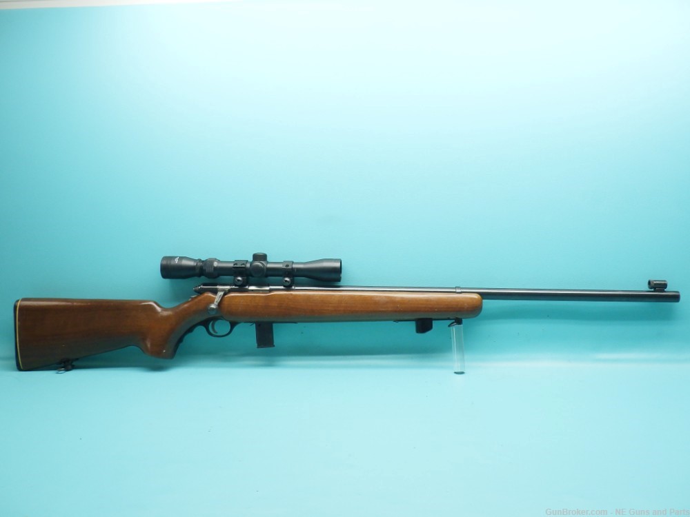 Mossberg 144LSA .22S,L,LR 26" Heavy bbl Rifle W/ Scope-img-0