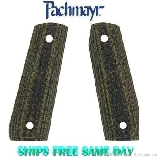 Pachmayr G10 tactical Grips for Ruger 22/45,Green Black NEW! # 61130-img-0