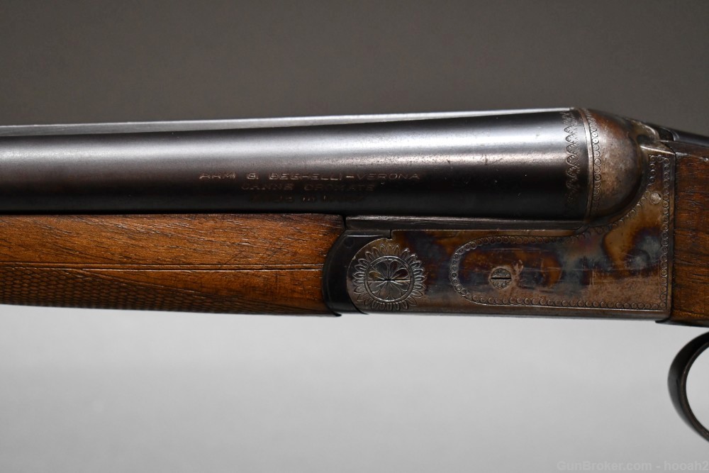 Italian Baghelli-Verona SxS Boxlock Shotgun 2 3/4" 12 G 1968 C&R-img-10