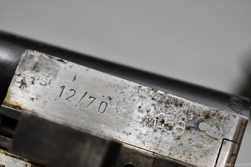 Italian Baghelli-Verona SxS Boxlock Shotgun 2 3/4" 12 G 1968 C&R-img-37