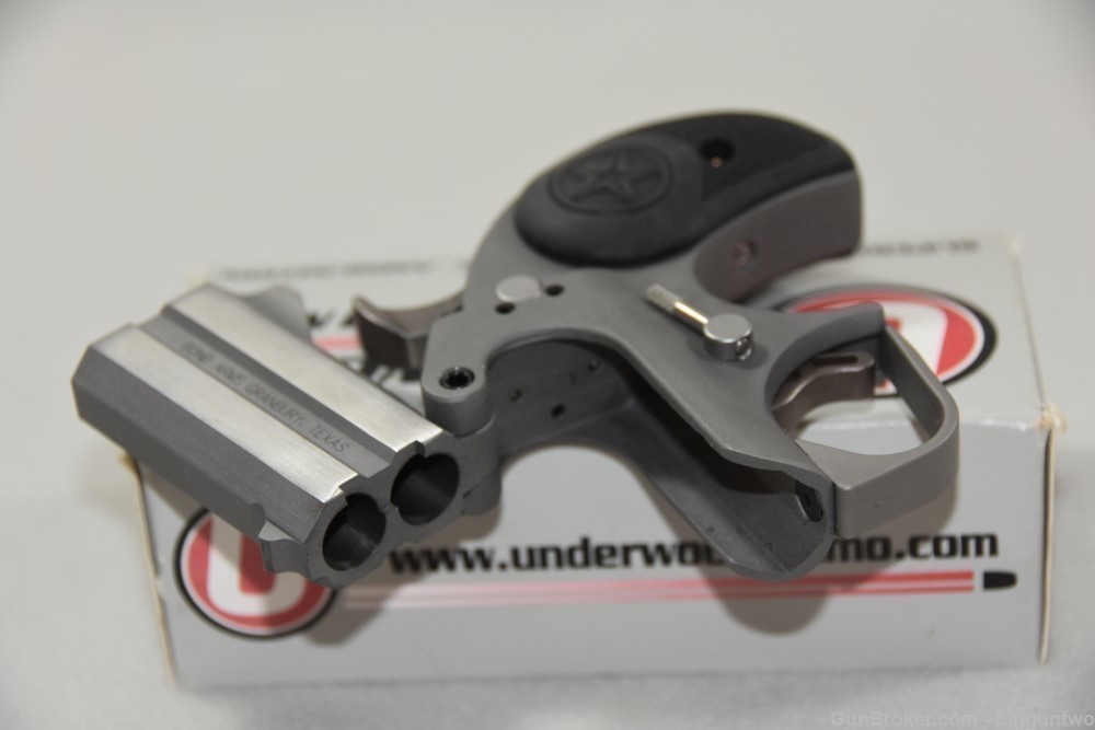 BOND ARMS ROUGHNECK DERRINGER 45 AUTO 2.5'' 2-RD PISTOL New in Box w/ paper-img-17