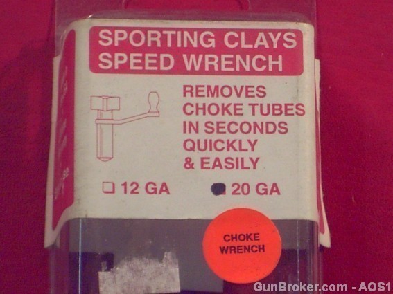 Carlson's 20 Gauge Sporting Clays Choke Tube Speed Wrench-img-4
