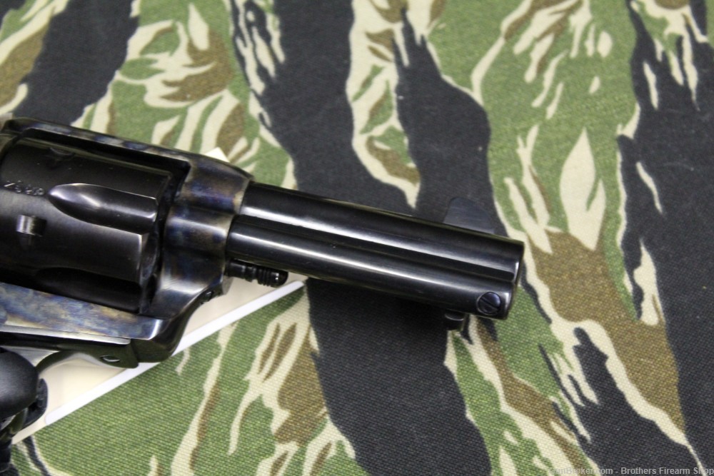 Uberti Single Action Army 45 Colt Case Hardened Wood Grip-img-1