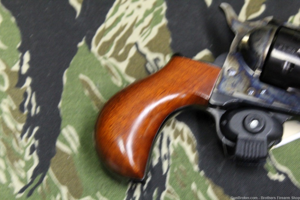 Uberti Single Action Army 45 Colt Case Hardened Wood Grip-img-8