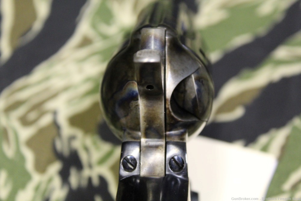 Uberti Single Action Army 45 Colt Case Hardened Wood Grip-img-6