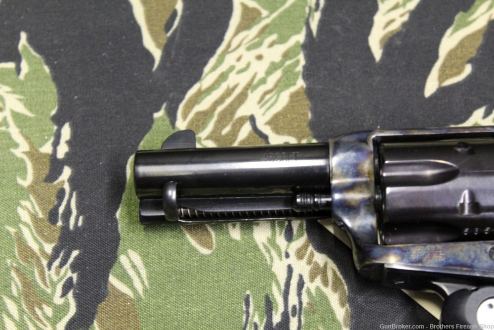 Uberti Single Action Army 45 Colt Case Hardened Wood Grip-img-5