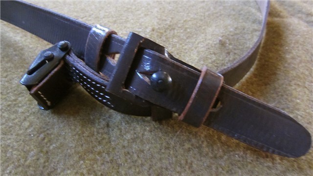 WWII GERMAN G43 G41 K43 RIFLE CARRY SLING-LEATHER-img-1