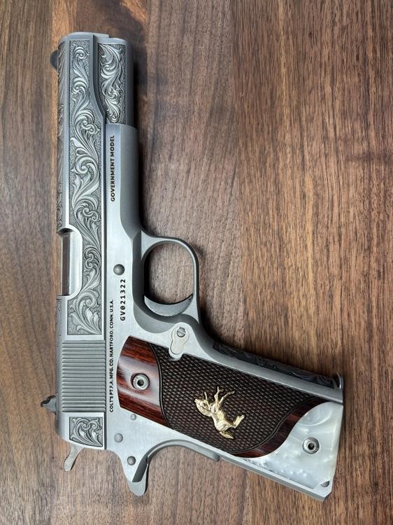 Colt 1911 Custom Engraved Regal AAA by Altamont .45 ACP-img-9