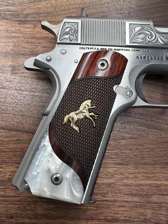 Colt 1911 Custom Engraved Regal AAA by Altamont .45 ACP-img-13