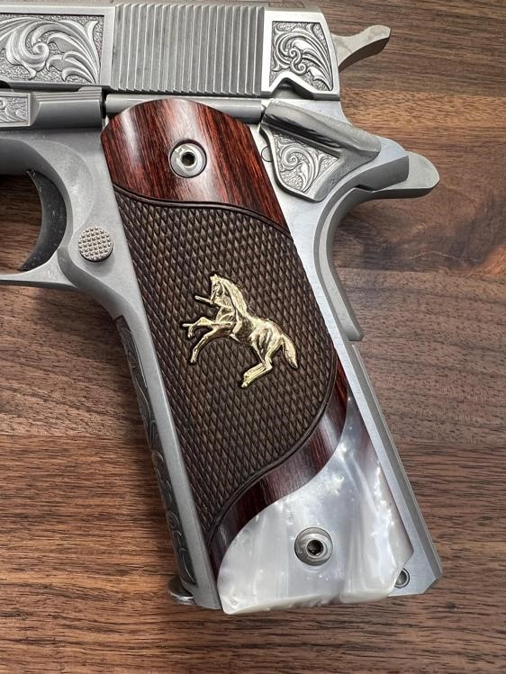 Colt 1911 Custom Engraved Regal AAA by Altamont .45 ACP-img-7