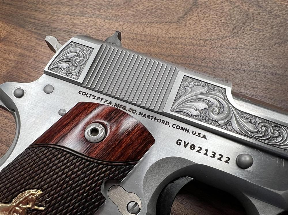 Colt 1911 Custom Engraved Regal AAA by Altamont .45 ACP-img-10