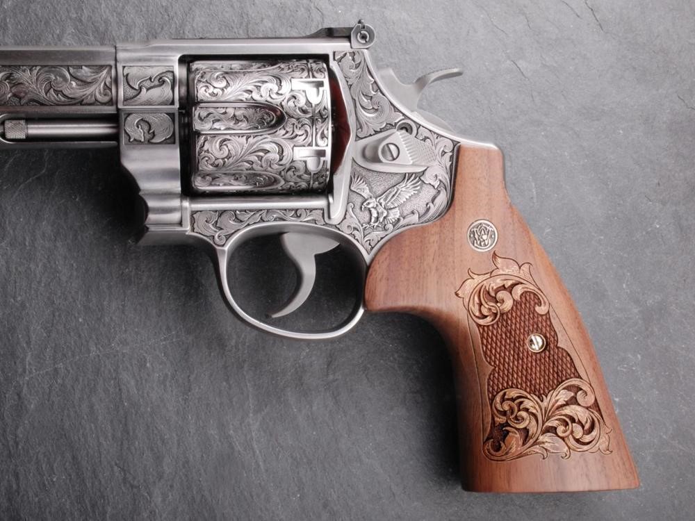 Smith & Wesson S&W Model 626 ALTAMONT Rising Eagle Engraved M629-img-6