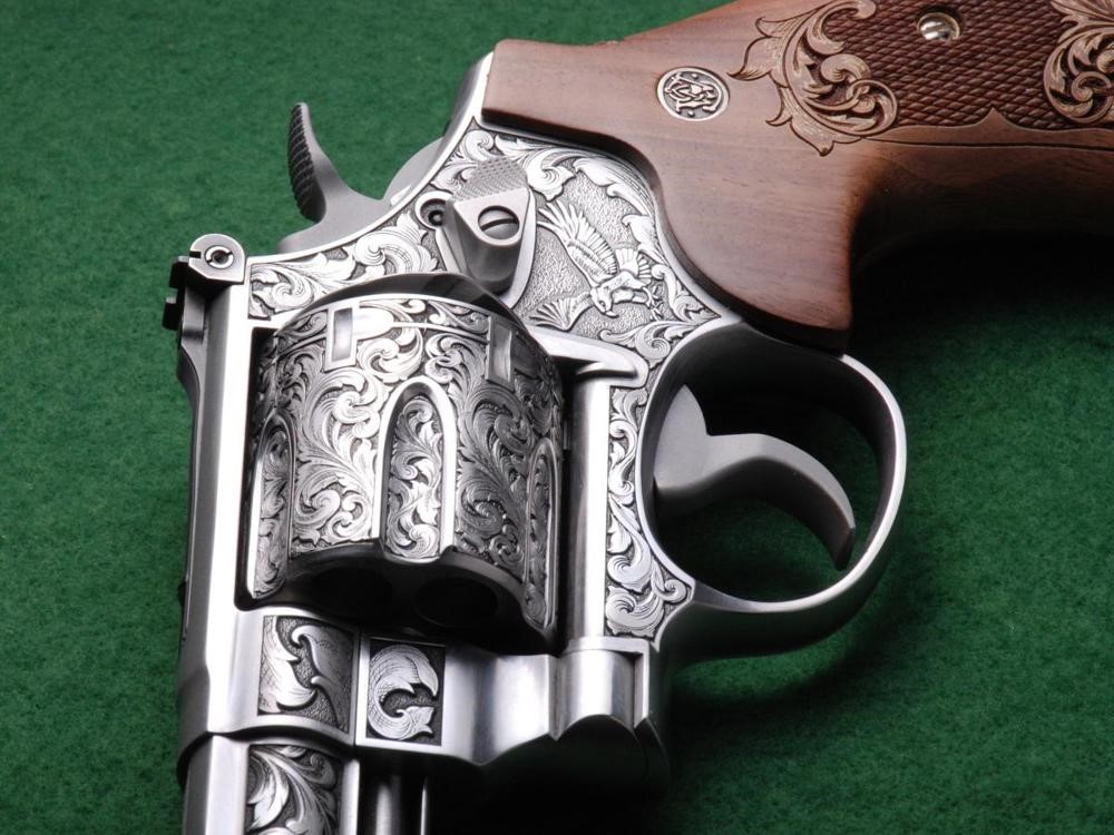 Smith & Wesson S&W Model 626 ALTAMONT Rising Eagle Engraved M629-img-10