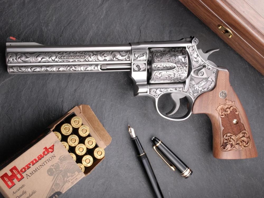 Smith & Wesson S&W Model 626 ALTAMONT Rising Eagle Engraved M629-img-9