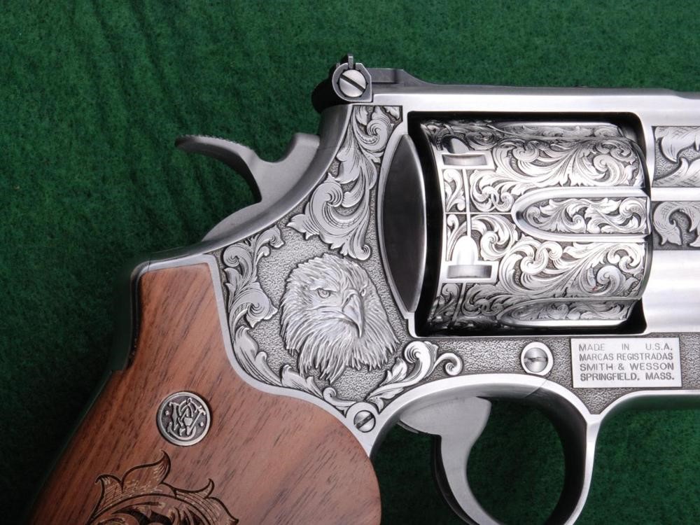 Smith & Wesson S&W Model 626 ALTAMONT Rising Eagle Engraved M629-img-12