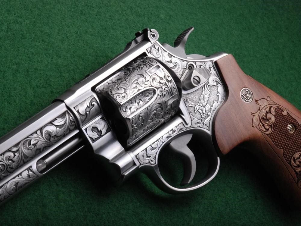 Smith & Wesson S&W Model 626 ALTAMONT Rising Eagle Engraved M629-img-11