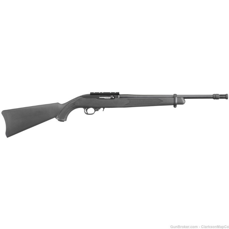 Ruger 10/22 Tactical Semi-automatic Rifle, 22 LR, 16.1" Threaded Barrel -img-0