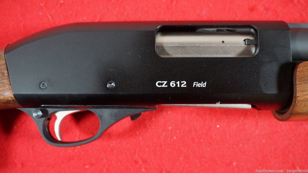 CZ-USA 612 FIELD PUMP SHOTGUN 12 GA WALNUT MATTE BLACK (CZ06540)-img-23