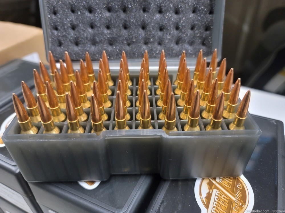 Copper Creek Cartridge Co. 224 Valkyrie 90 gr SMK 50 rounds-img-3