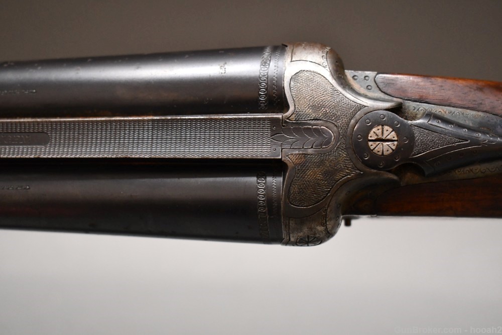 German Simson Suhl Thuringen SxS Boxlock Shotgun 2 3/4" 12 G 1963 C&R -img-20