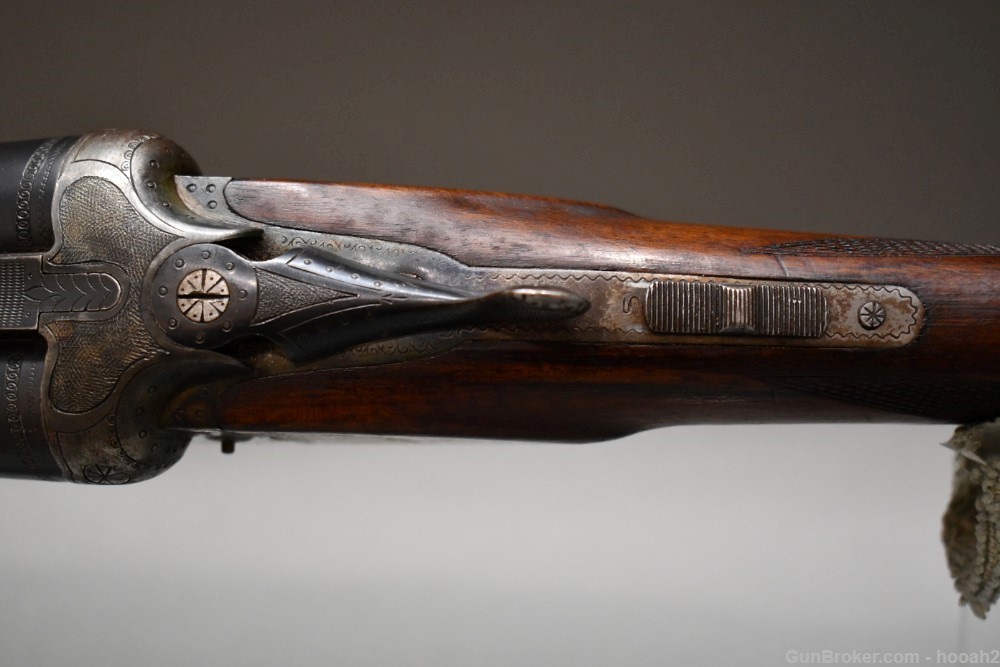 German Simson Suhl Thuringen SxS Boxlock Shotgun 2 3/4" 12 G 1963 C&R -img-21