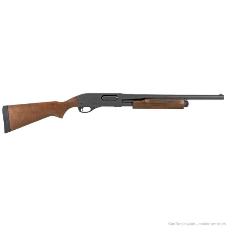 Remington 870 Home Defense - 18.5" Barrel (12 Ga) - Black/Wood-img-1