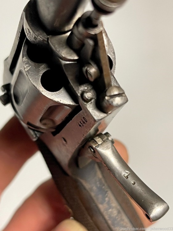 Bicycle Gun! Belgian Velo Dog in .22 - 6 Shot, Hammerless Revolver-img-2