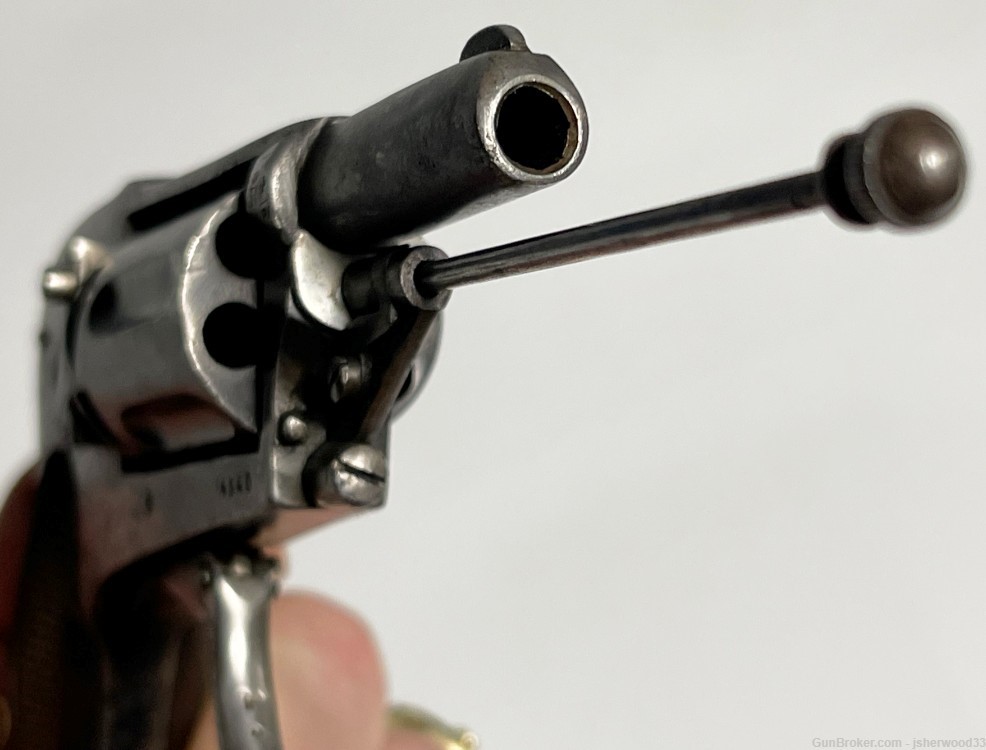 Bicycle Gun! Belgian Velo Dog in .22 - 6 Shot, Hammerless Revolver-img-1