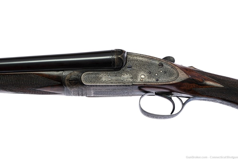 Woodward & Sons - SxS, Sidelock Ejector, Single Trigger, Matched Pair, 12ga-img-3