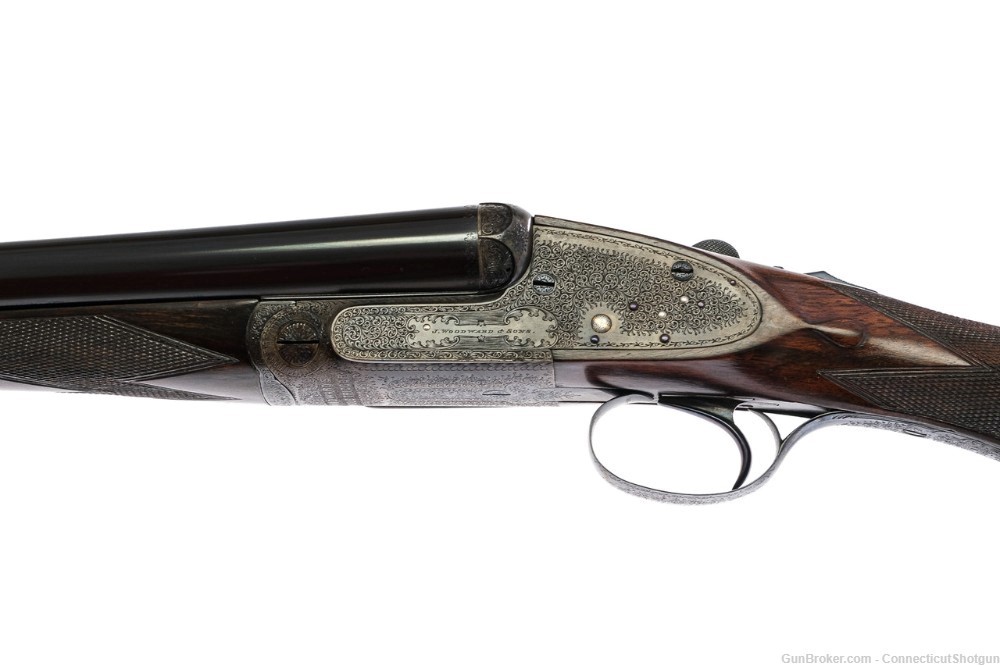 Woodward & Sons - SxS, Sidelock Ejector, Single Trigger, Matched Pair, 12ga-img-13