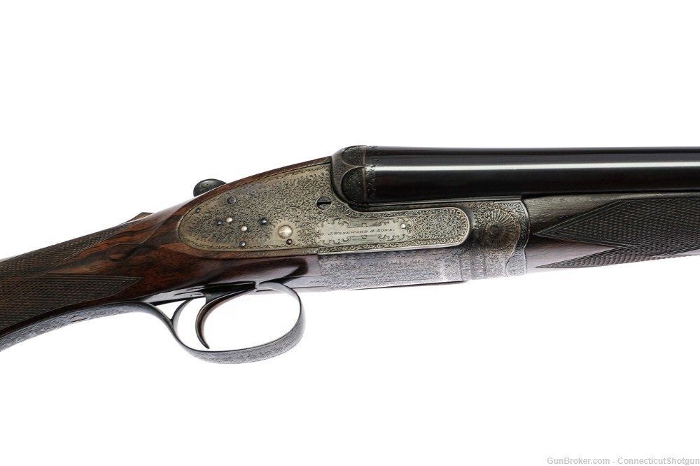 Woodward & Sons - SxS, Sidelock Ejector, Single Trigger, Matched Pair, 12ga-img-2
