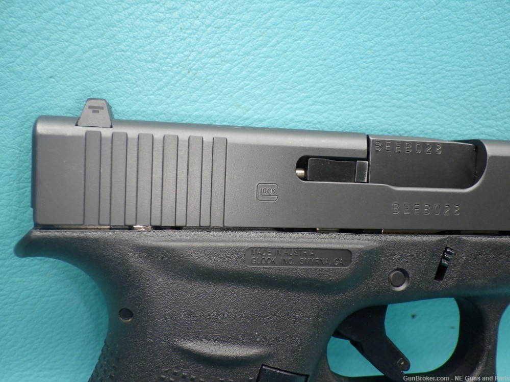 Glock 43 9mm 3.41"bbl Pistol W/ Hyve +1 Extension -img-2