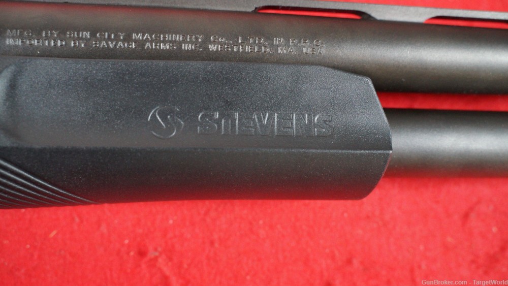 STEVENS 320 FIELD GRDE 12 GA PUMP SHOTGUN MATTE BLUE (17084)-img-31