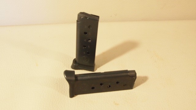 2) RUGER LCP 380 CALIBER 6RD MAGAZINES LIKE NEW-img-0
