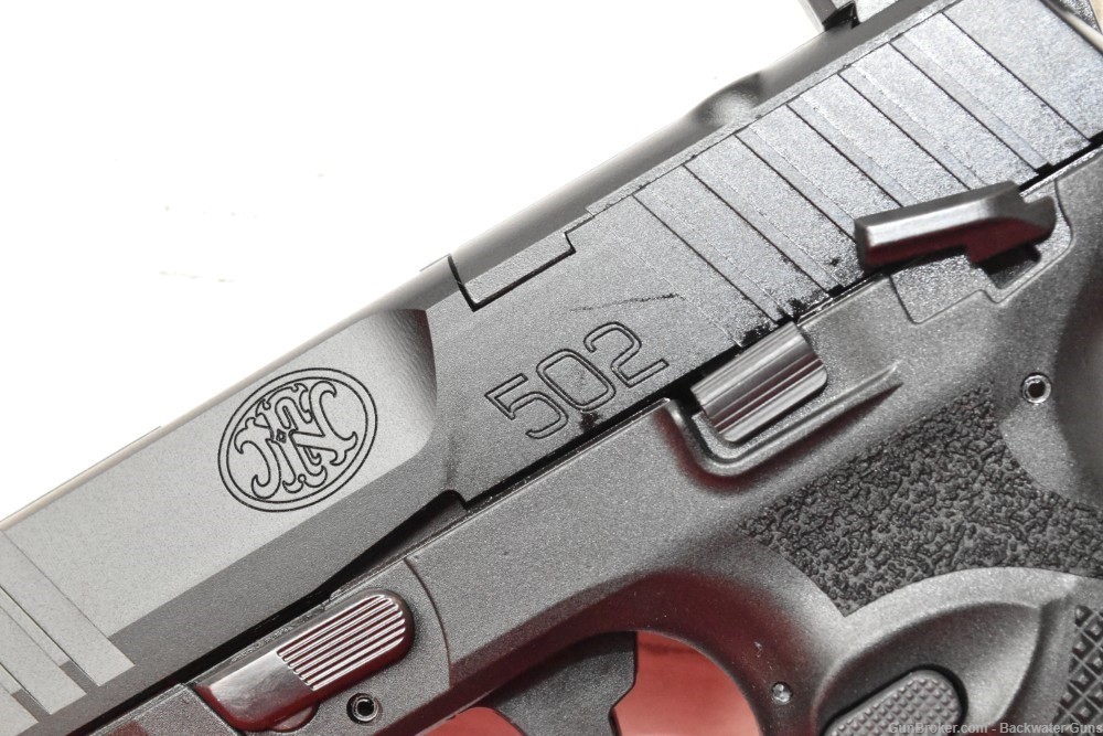 FACTORY NEW FN 502 TACTICAL 22LR PISTOL BLACK 15RND NO RESERVE!-img-4
