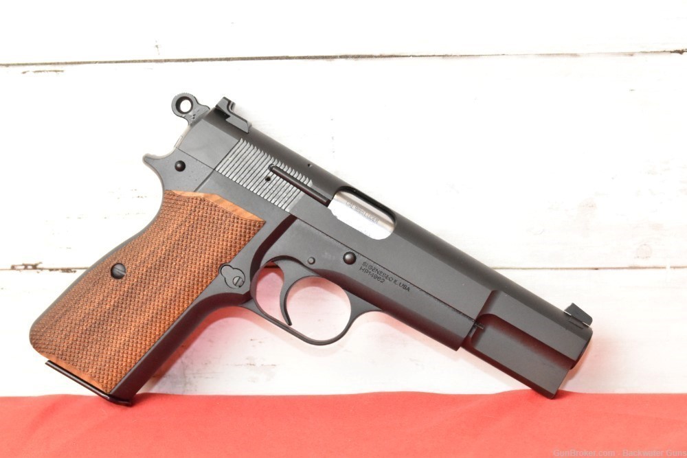 FACTORY NEW SPRINGFIELD SA-35 9MM PISTOL HARD TO FIND NO RESERVE!-img-1