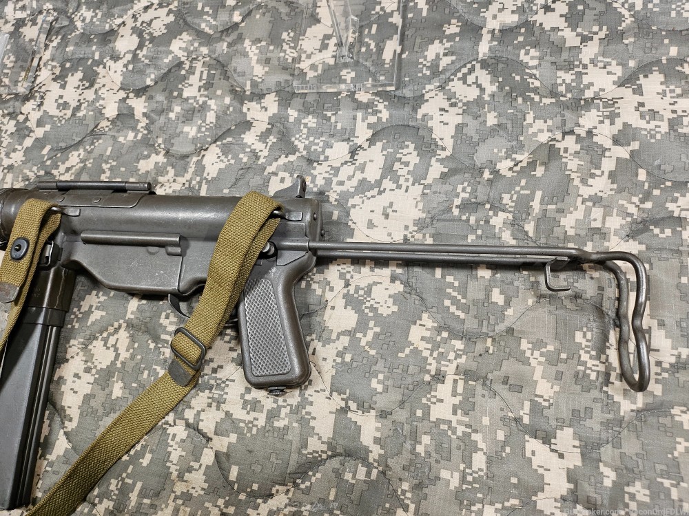 NICE M3A1 Grease Gun SMG! USGI WWII Dealer Sample Greasegun M3